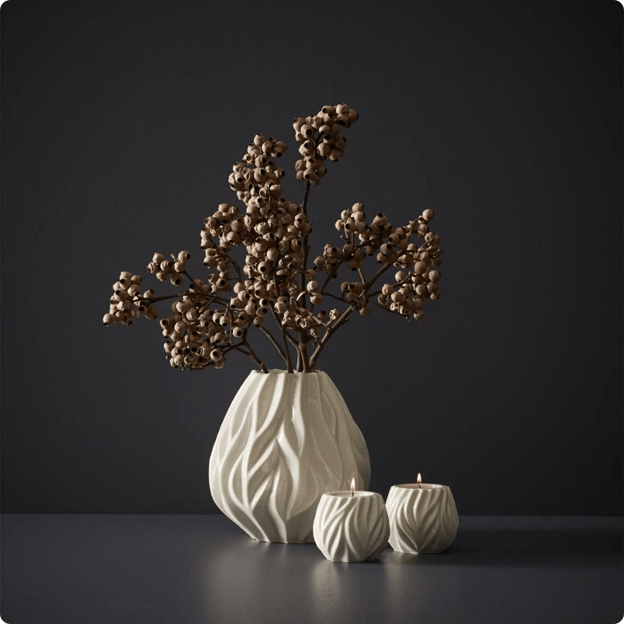 Morsø Flame vase og stager